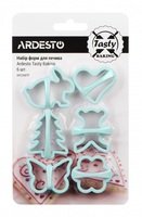 Набор форм для печенья Ardesto Tasty baking голубой 6 шт (AR2308TP)