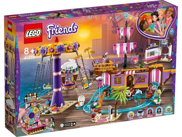 

Конструктор LEGO Friends Парк развлечений Хартлейк-Сити (41375)