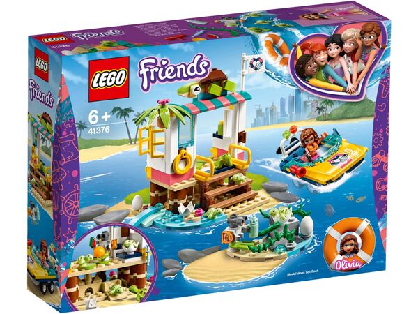 

Конструктор LEGO Friends Миссия по спасению черепах (41376)