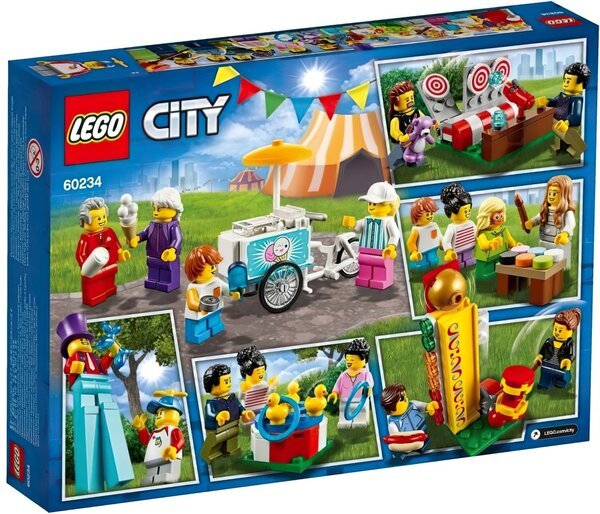 

Конструктор LEGO City Набор фигурок: Веселая ярмарка (60234 L)