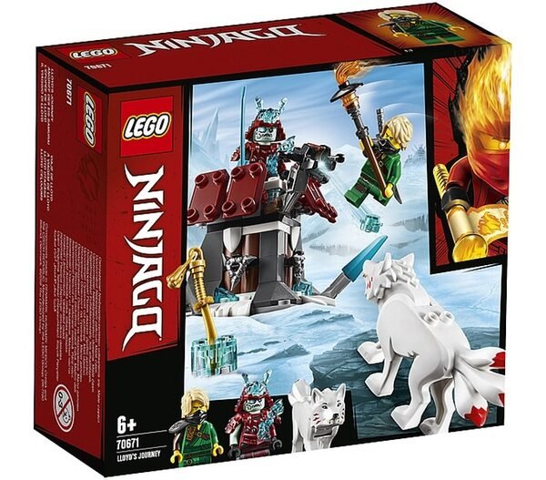 

Конструктор LEGO Ninjago Путешествие Ллойда (70671)
