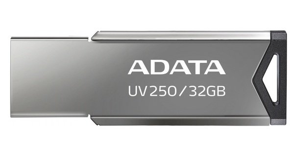 

Накопитель USB 2.0 ADATA UV250 32GB Metal Black (AUV250-32G-RBK)