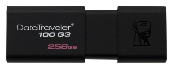 

Накопитель USB 3.0 KINGSTON DT100 G3 256GB Black (DT100G3/256GB)