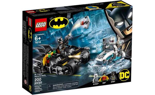 

Конструктор LEGO Super Heroes Битва на бетоцикли Мистера Фриза (76118)