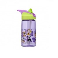 Бутылка для воды детская Ardesto Funny animals зеленая 500 мл (AR2201TA)