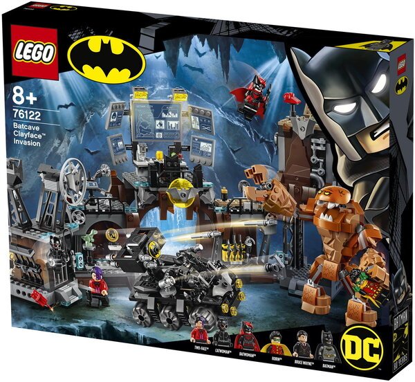 

Конструктор LEGO Super Heroes Вторжение Глиноликого в пещеру Бэтмена (76122)