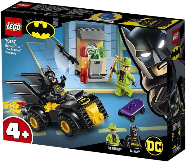 

Конструктор LEGO Super Heroes Бэтмен против ограбления Загадочника (76137)