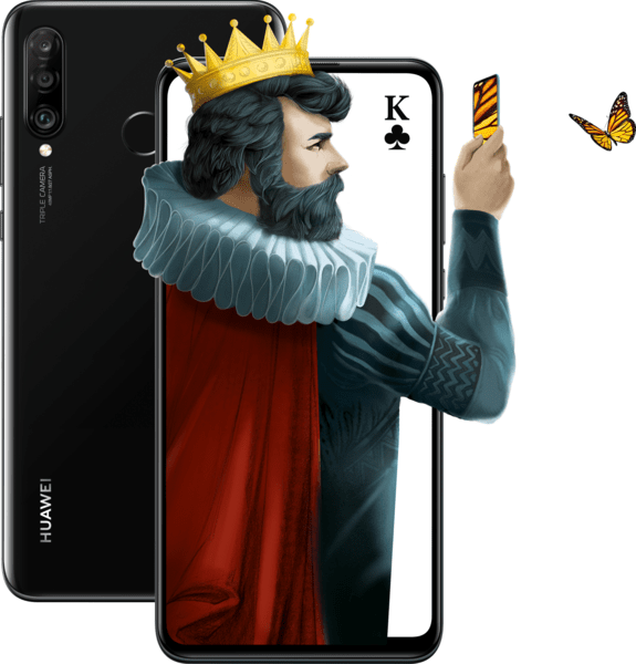 

Смартфон Huawei P30 Lite (MAR-LX1A) Midnight Black