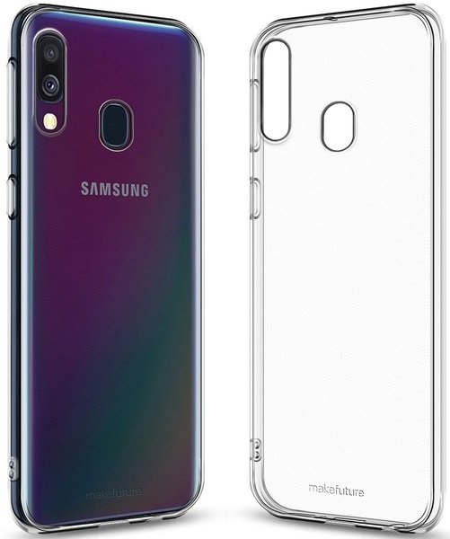 

Чехол MakeFuture для Galaxy A40 Air Case (Clear TPU)