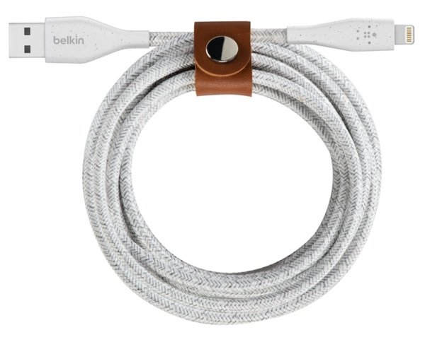 

Кабель Belkin DuraTek Plus Lightning to USB-A Cable 1.2m white