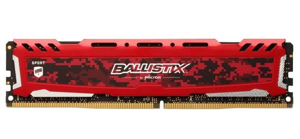 

Память для ПК Micron Crucial DDR4 3000 8GB Ballistix Sport (BLS8G4D30AESEK)