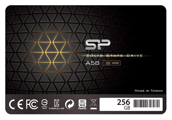 

SSD накопитель SILICON POWER A58 256GB 2.5" SATA TLC (SP256GBSS3A58A25)