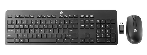 Акція на Комплект беспроводной HP Slim клавиатура и мышка (T6L04AA) від MOYO