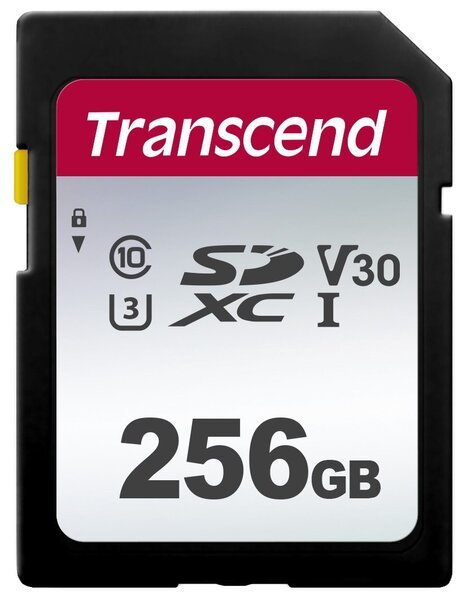 

Карта памяти Transcend SDXC 256GB C10 UHS-I U3 V30 R95/W40 MB/s (TS256GSDC300S)