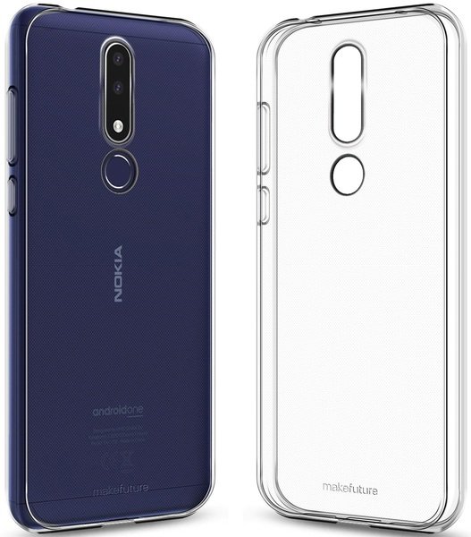 

Чехол MakeFuture для Nokia 3.1 Plus Air Case (Clear TPU)