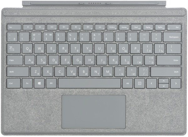 

Чехол-клавиатура Microsoft для Surface Pro Signature Type Cover Platinum