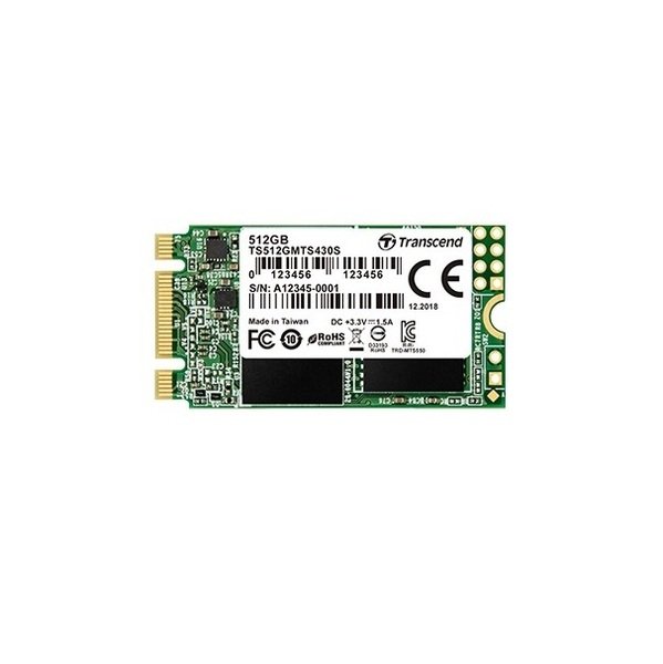

SSD накопитель TRANSCEND MTS430S 128GB M.2 SATA 3D TLC (TS128GMTS430S)