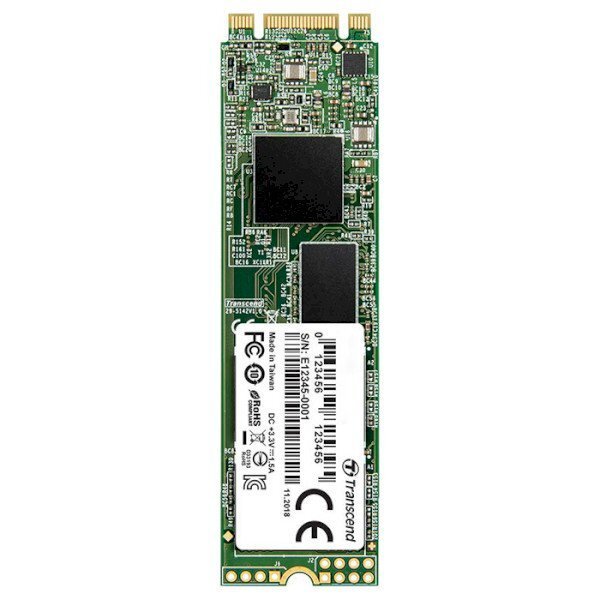 

SSD накопитель TRANSCEND MTS830S 128GB M.2 SATA 3D TLC (TS128GMTS830S)