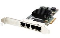 Сетевая карта DELL Intel Ethernet i350-T4 QP 1Gb Server Adapter, Low Profile - Kit (9YD6K)