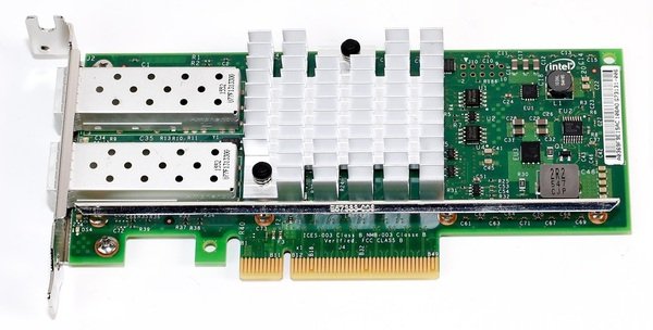 

Сетевая карта DELL X520 DP 10Gb DA/SFP+ Server Adapter X520-DA2, Low Profile (942V6)