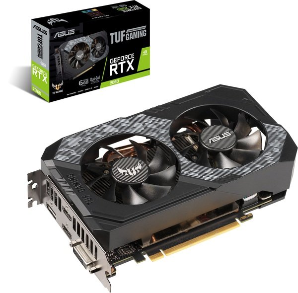 

Видеокарта ASUS GeForce RTX 2060 6GB GDDR6 TUF (TUF-RTX2060-6G-GAMING)