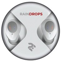 Наушники 2E RainDrops True Wireless Waterproof White
