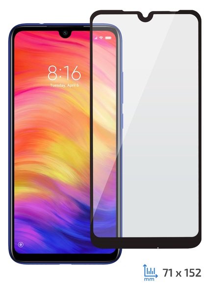 

Стекло 2E для Xiaomi Redmi 7 2.5D FCFG Black Border