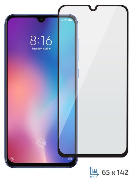 

Стекло 2E для Xiaomi MI 9 SE 2.5D FCFG Black Border