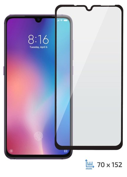 

Стекло 2E для Xiaomi Mi 9 2.5D Black Border