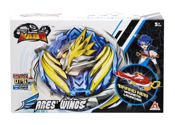 

Волчок Auldey Infinity Nado V серия Original Ares' Wings Крылья Ареса (YW634301)