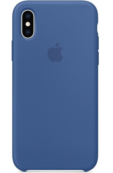 

Чехол Apple Silicone Case для iPhone X/Xs Delft Blue (MVF12ZM/A)