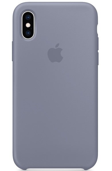 

Чехол Apple Silicone Case для iPhone X/Xs Lavender Gray (MTFC2ZM/A)