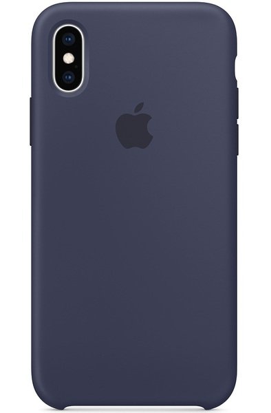 

Чехол Apple Silicone Case для iPhone X/Xs Midnight Blue (MRW92ZM/A)