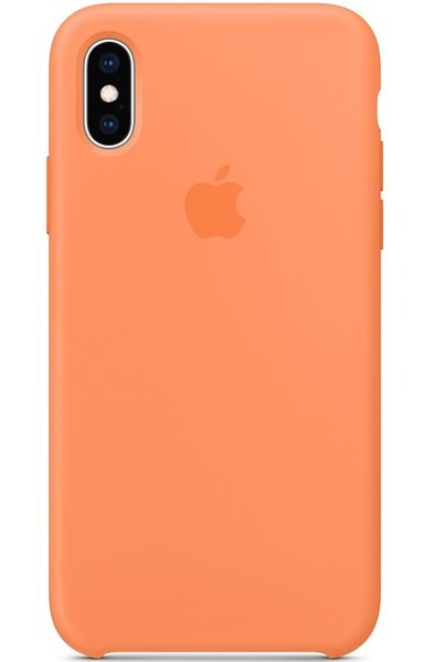 

Чехол Apple Silicone Case для iPhone X/Xs Papaya (MVF22ZM/A)