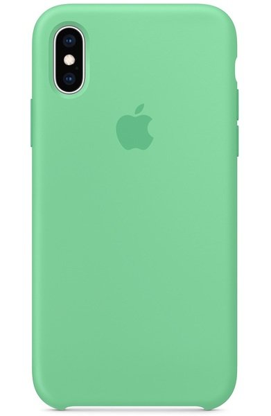

Чехол Apple Silicone Case для iPhone X/Xs Spearmint (MVF52ZM/A)