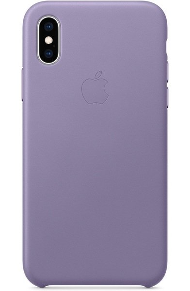 

Чехол Apple Leather Case для iPhone X/Xs Lilac (MVFR2ZM/A)