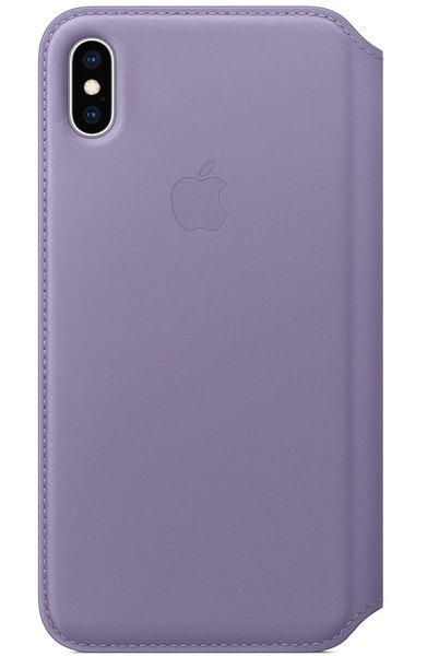 

Чехол Apple Leather Folio для iPhone XS Max Lilac (MVFV2ZM/A)