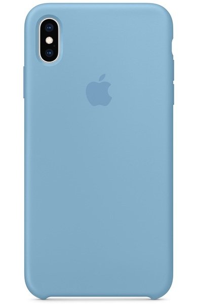 

Чехол Apple Silicone Case для iPhone XS Max Cornflower (MW952ZM/A)