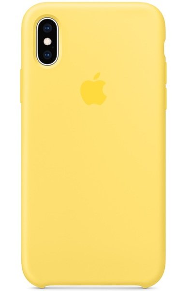 

Чехол Apple Silicone Case для iPhone X/Xs Canary Yellow (MW992ZM/A)