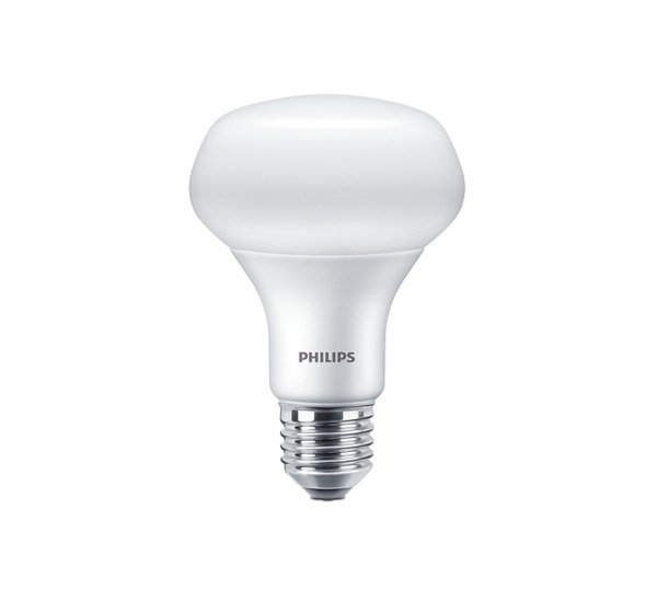 Акція на Лампа светодиодная Philips LED Spot E27 10-80W 840 230V R80 від MOYO