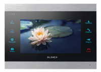 Видеодомофон Slinex SL-07IP Silver Black