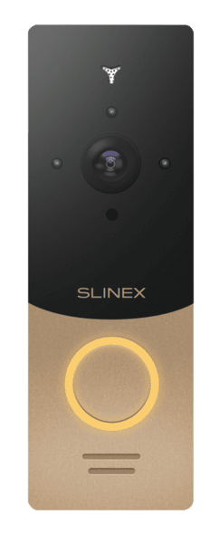 

IP вызывная панель Slinex ML-20IP v.2 Gold Black