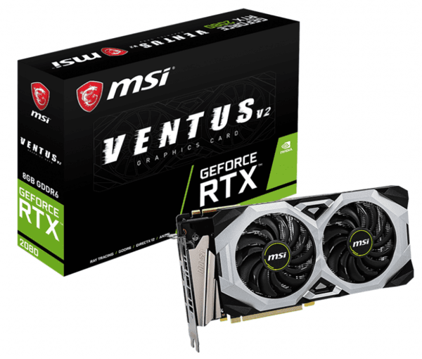 

Видеокарта MSI GeForce RTX2080 8GB GDDR6 VENTUS V2 (GF_RTX_2080_VENTUS_8G_V2)