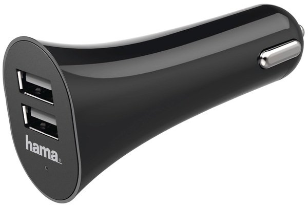 

ЗУ авто HAMA 2 x USB 3.1 А Black