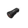 Автомобільний зарядний пристрій Hama Quick Charge 3.0+Type-C Cable Black фото