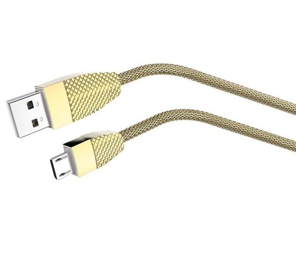 

Кабель HAMA USB 2.0 High-Speed data MicroUSB 1m Gold