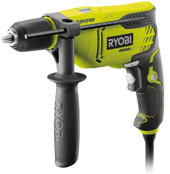 

Дрель ударная Ryobi RPD680-K 680 Вт