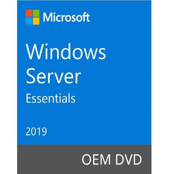 

ПО Microsoft Windows Svr Essentials 2019 64Bit English DVD 1-2CPU (G3S-01299) ОЕМ версия