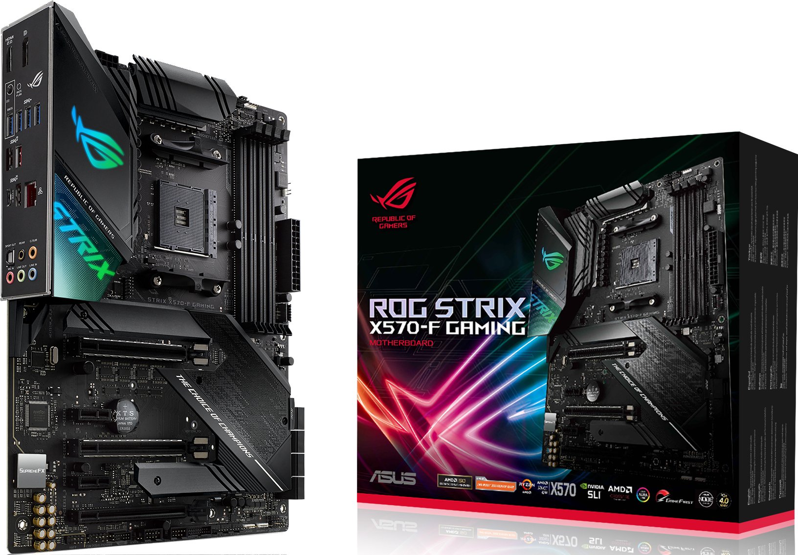 

Материнcкая плата ASUS ROG STRIX X570-F GAMING