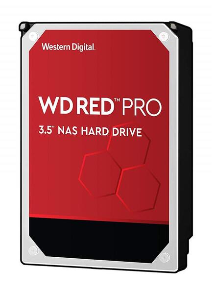 Акція на Жесткий диск внутренний WD 3.5" SATA 3.0 12TB 7200 256MB Red Pro NAS (WD121KFBX) від MOYO